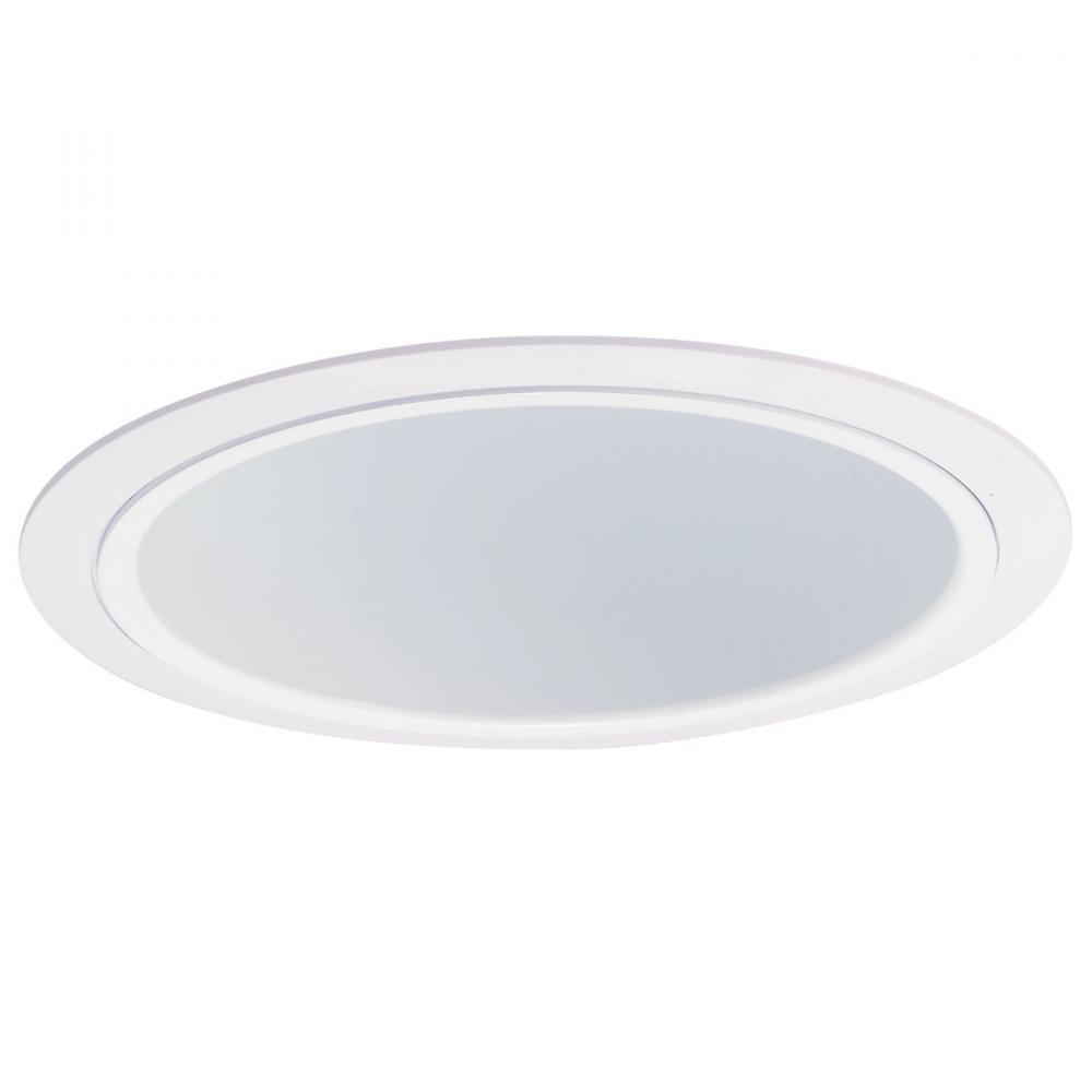 6" Specular White Reflector w/ White Plastic Ring