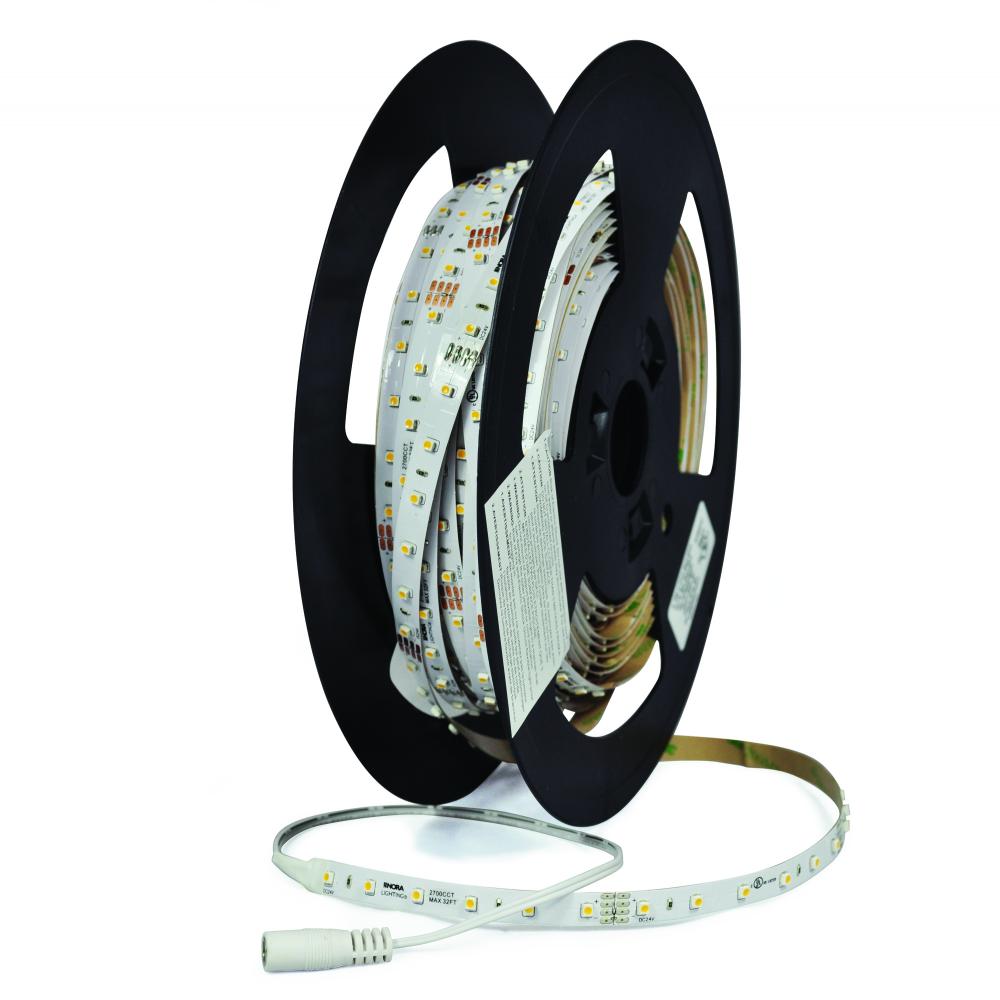 Standard Custom Cut 24V Continuous LED Tape Light, 80lm / 1.3W per foot, 4200K, 90+ CRI