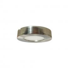 Nora NMP-LED40BN - 12V Josh LED Puck Light, 300lm / 4000K, Brushed Nickel Finish