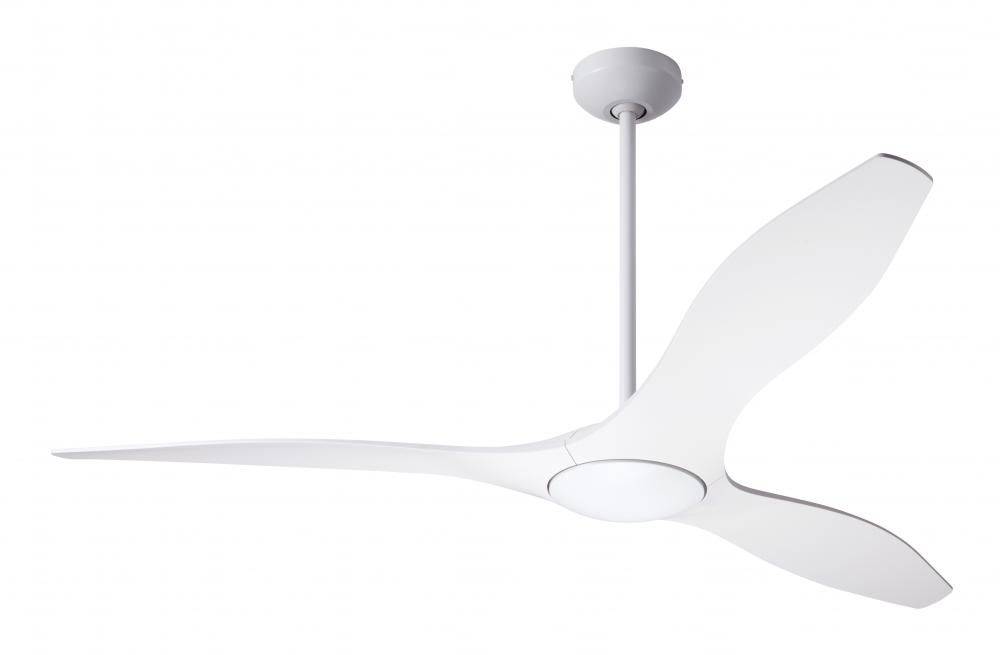 IC/Brisa DC Fan- Matte White Finish; 56" Matte White Blades; No Light; Wall Control