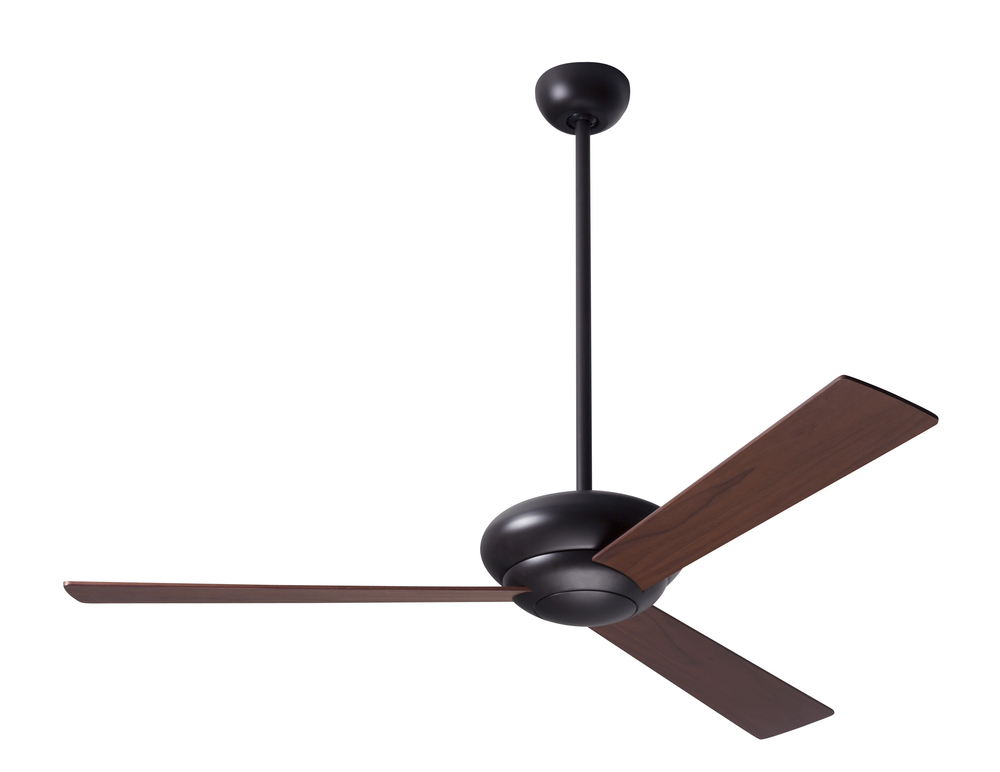 Altus Fan; Dark Bronze Finish; 42" Mahogany Blades; No Light; Fan Speed and Light Control (3-wir