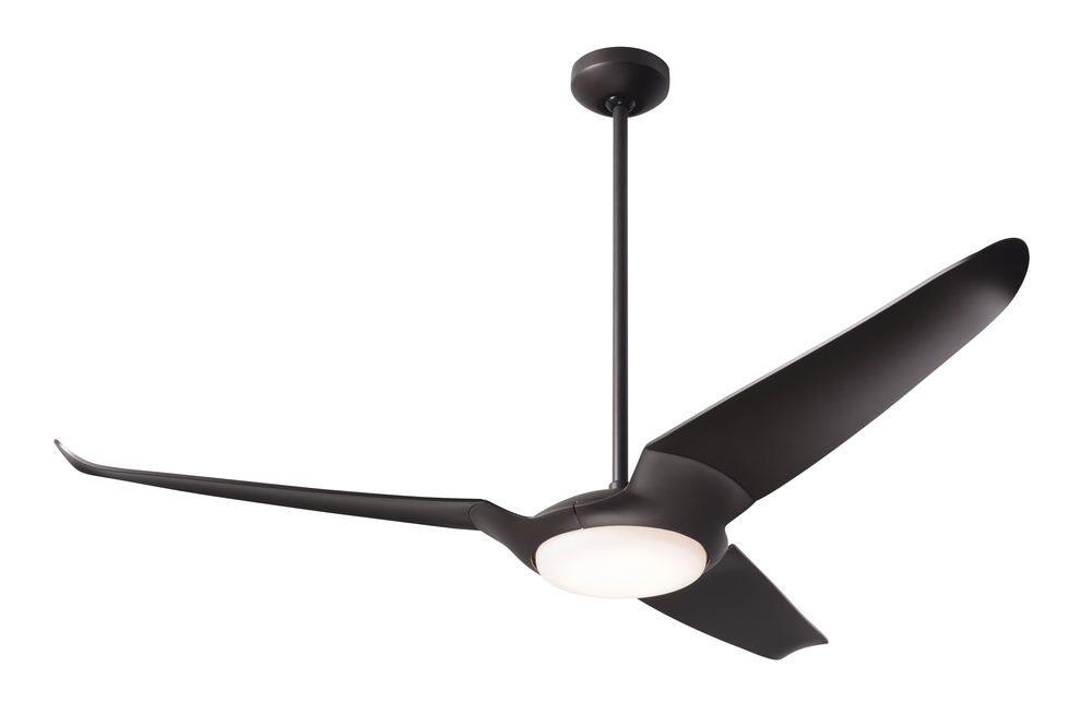 IC/Air (3 Blade ) Fan; Dark Bronze Finish; 56" White Blades; 20W LED; Remote Control