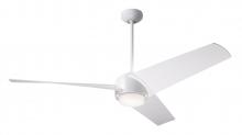 Modern Fan Co. AMB-MW-56-MW-870-WC - Ambit DC Fan- Matte White Finish; 56" Matte White Blades; 17W LED (Matte White Trim)