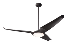 Modern Fan Co. IC3-DB-56-NK-570-WC - IC/Air (3 Blade ) Fan; Dark Bronze Finish; 56" Nickel Blades; 20W LED; Wall Control