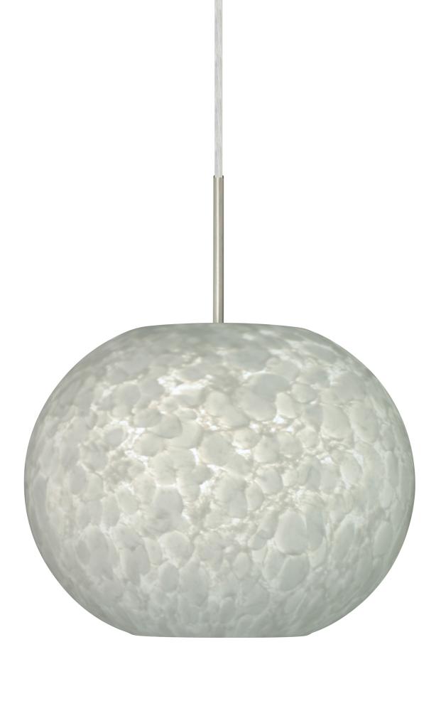 Besa Pendant Luna Satin Nickel Carrera 1x100W Medium Base