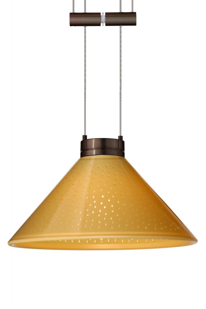 Besa Pendant Kona Bronze Mango Starpoint 1x50W Halogen