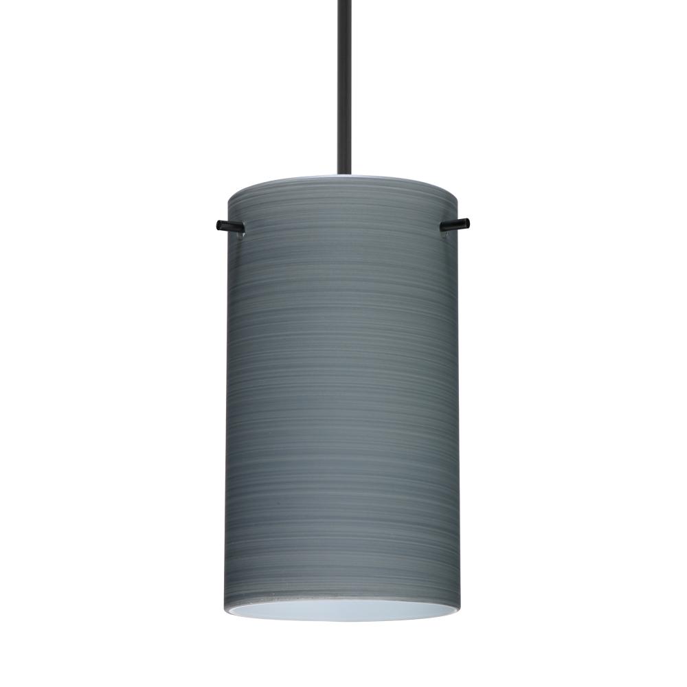 Besa Stilo 7 Pendant Titan Black 1x5W LED