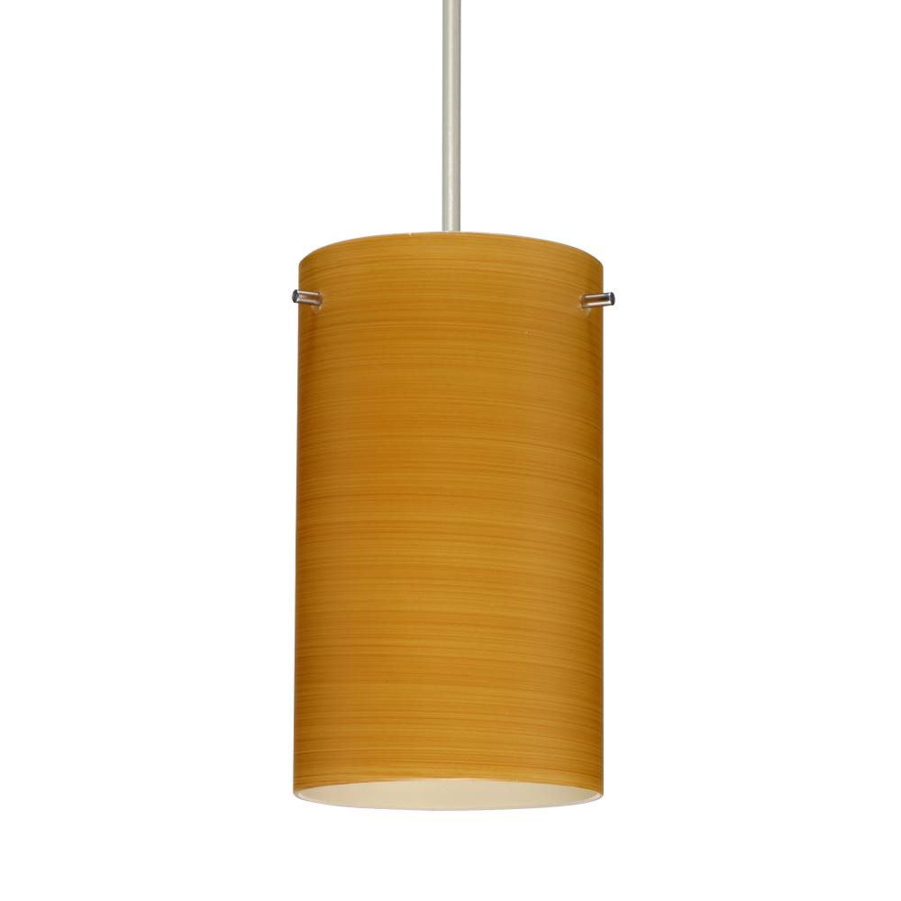 Besa Stilo 7 Pendant Satin Nickel Oak 1x50W Halogen, 15Ft. Cord