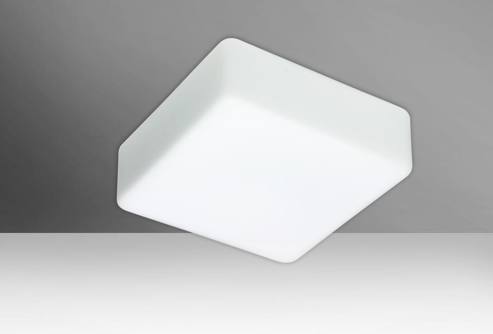 Besa Ceiling Geo 11 Opal Matte 1x17WLED