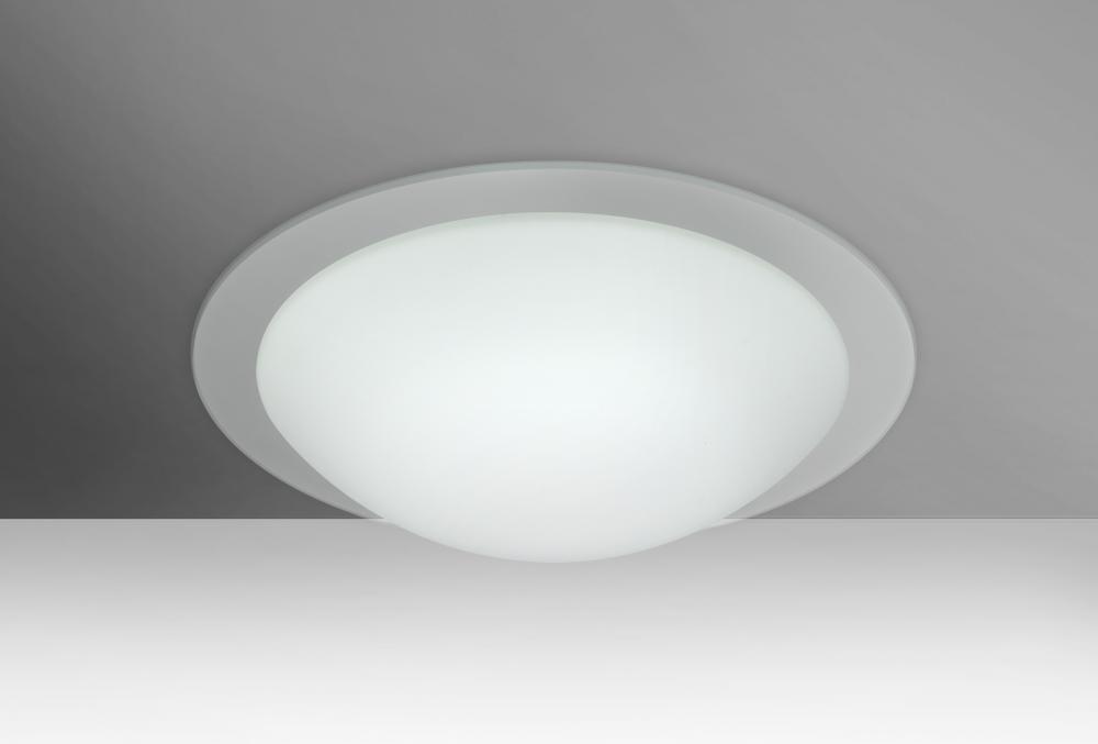Besa Ceiling Ring 13 White/Clear 1x10W LED