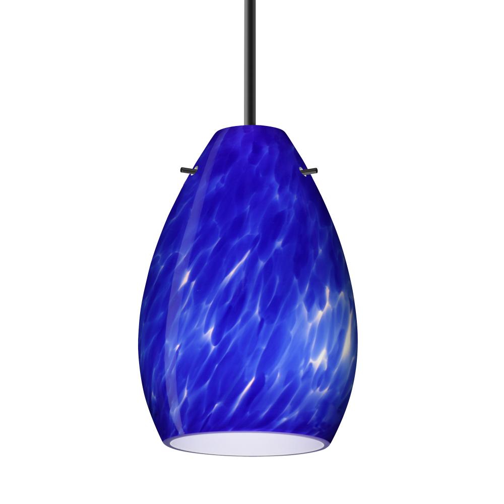 Besa Pendant for Multiport Canopy Pera 6, Black Finish, Blue Cloud 1x5W LED