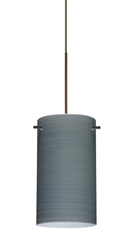 Besa Stilo 7 Pendant for Multiport Canopy Bronze Titan 1x50W Halogen, 277V