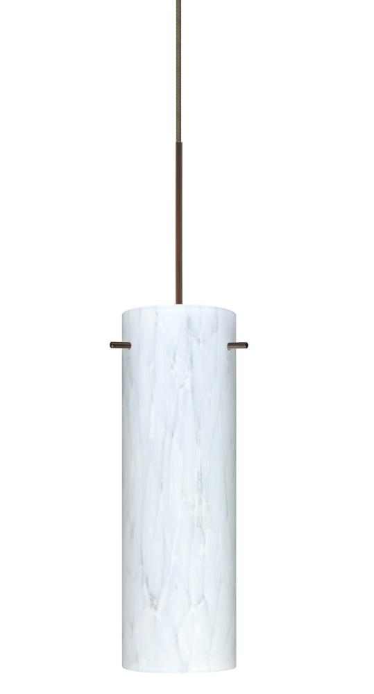 Besa Copa Pendant for Multiport Canopy, Carrera, Bronze, 1x50W Halogen, 277V