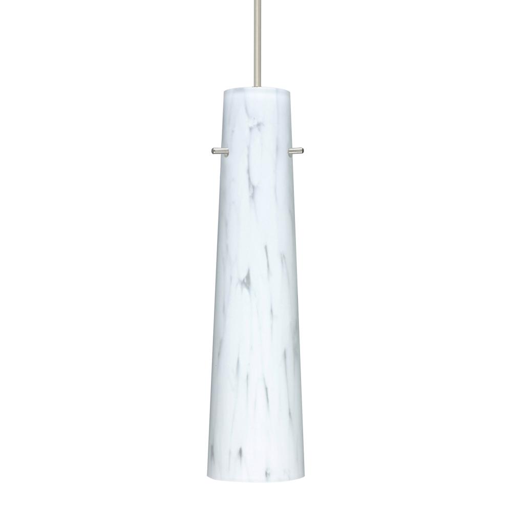 Besa Camino Pendant Satin Nickel Carrera 1x50W Halogen