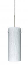 Besa Lighting 1JT-412319-SN - Besa Stilo 10 Pendant Satin Nickel Carrera 1x100W Medium Base