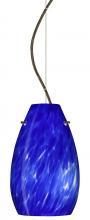 Besa Lighting 1KX-412686-BR - Besa Pera 9 Cable Pendant Blue Cloud Bronze 1x100W Medium Base