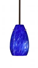 Besa Lighting 1TT-412686-LED-BR - Besa Pera 9 LED Pendant Blue Cloud Bronze 1x9W LED