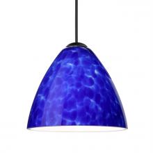 Besa Lighting 1XC-177986-BK - Besa Pendant Mia, Black Finish, Blue Cloud 1x50W MAX GY6.35 Base