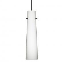 Besa Lighting 1XC-567407-BK - Besa Camino Pendant Black Opal Matte 1x50W Halogen