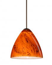 Besa Lighting 1XT-1779HB-BR - Besa Pendant Mia Bronze Habanero 1x50W Halogen