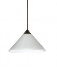 Besa Lighting 1XT-282453-BR - Besa Pendant Kona Bronze White Starpoint 1x50W Halogen