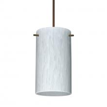 Besa Lighting 1XT-440419-BR-277-DIM010 - Besa Stilo 7 Pendant Bronze Carrera 1x50W Halogen, 277V, 0-10V Dimming