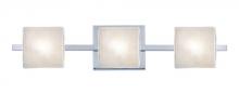 Besa Lighting 3WS-7873GL-CR - Besa Wall Paolo Chrome Glitter 3x50W G9