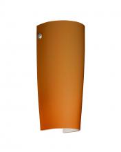 Besa Lighting 704180-SN - Besa Wall Tomas Satin Nickel Amber Matte 1x75W Medium Base