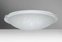 Besa Lighting 9680ST-LED-SN - Besa Ceiling Trio 20 Satin Nickel Stucco 3x11W LED