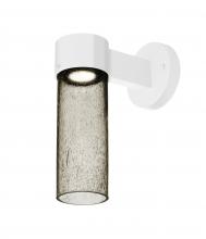 Besa Lighting JUNI10LT-WALL-LED-WH - Besa, Juni 10 Outdoor Sconce, Latte Bubble, White Finish, 1x4W LED