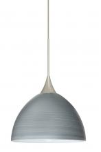 Besa Lighting X-4679TN-SN - Besa Pendant For Multiport Canopy Brella Satin Nickel Titan 1x50W Halogen