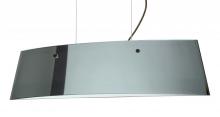 Besa Lighting LS3-4454MR-LED-BR - Besa Pendant Silhouette 28 Bronze Mirror/Frost 3x5W LED