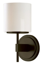 Stone Lighting WS172AOPBZX3 - Wall Sconce Lenox 9 Opal Bronze  GY6.35 Xenon 35W