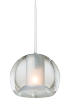 Stone Lighting PD093FRWHX2M - Pendant Gracie Crystal Frost Center White Cord G4 Hal 20W 350lm Monopoint
