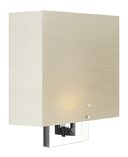 Stone Lighting WS225FWPNMB4 - Wall Sconce Zen Frosted White Polished Nickel Max 2x40W E26