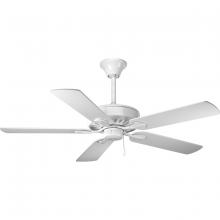 Progress P2503-30W - AirPro Collection Performance 52" Five-Blade Ceiling Fan