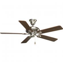 Progress P2521-09WA - AirPro Collection Signature 52" Five-Blade Ceiling Fan