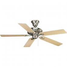 Progress P2521-09 - AirPro Collection Signature 52" Five-Blade Ceiling Fan