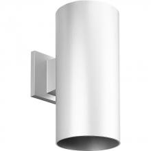 Progress P5641-30 - 6" White Outdoor Wall Cylinder