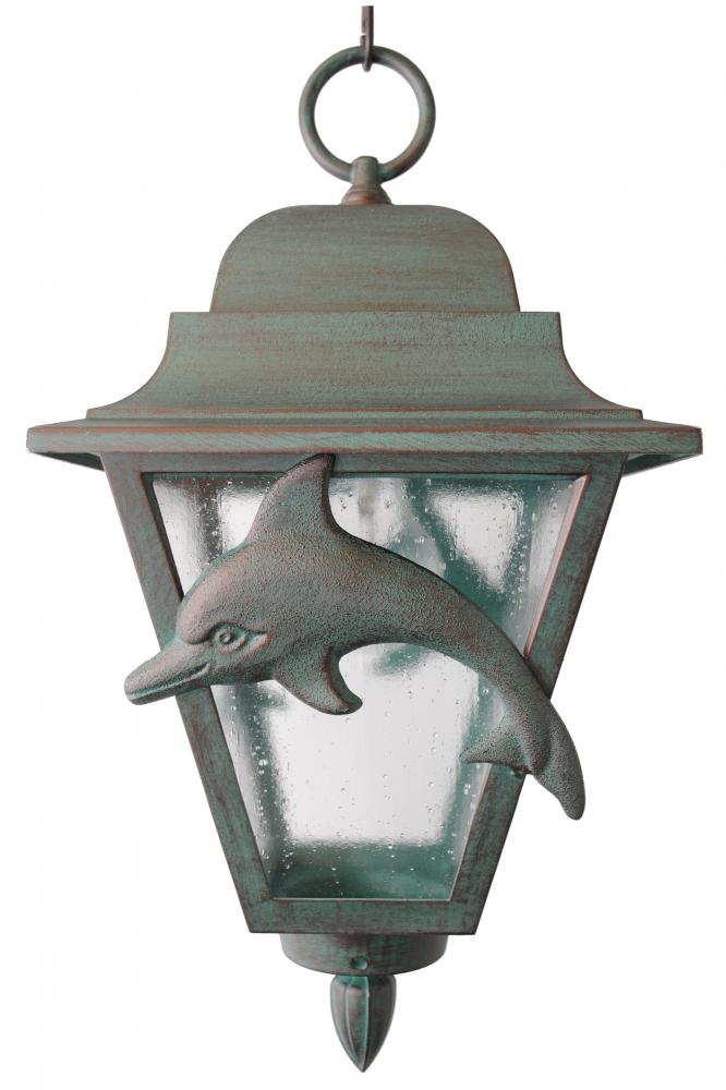Americana Collection Dolphin Series Model DL1771 Medium Outdoor Wall Lantern