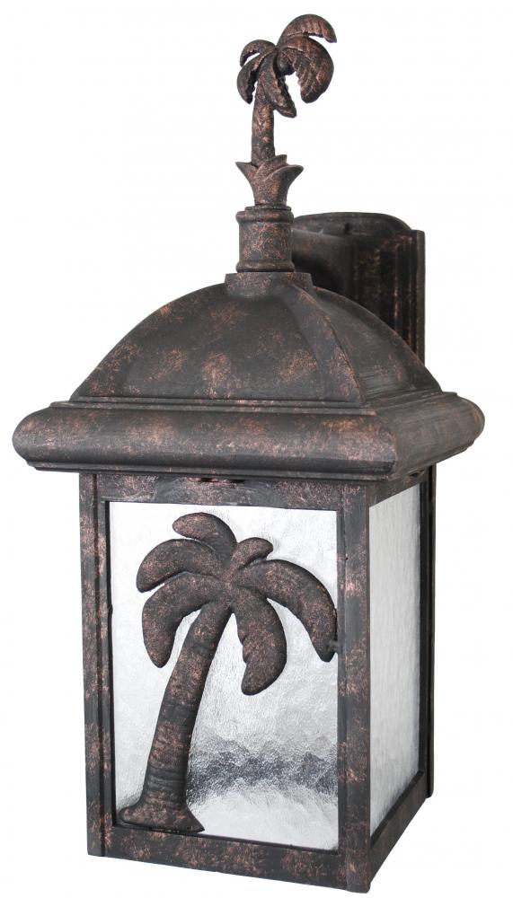 Americana Collection Palm Tree Series Model PT2956 Medium Outdoor Wall Lantern