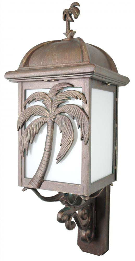 Americana Collection Palm Tree Series Model PT29907 Large Outdoor Wall Lantern