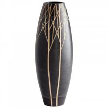 Cyan Designs 06024 - Onyx Winter Vase|Black-LG