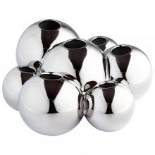 Cyan Designs 06026 - Bubbles Vase | Chrome