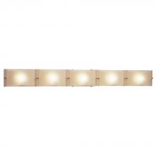 PLC Lighting 1805 PC - 5 Light Vanity Gem Collection 1805 PC