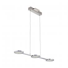 PLC Lighting 40033PC - Ariella Led 3-Lite Pendant