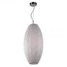 PLC Lighting 73016 IVORY - 1 Light Pendant Melrose Collection 73016 IVORY