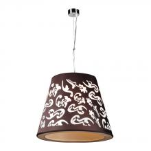 PLC Lighting 73037 BLACK - 1 Light Pendant Infinity Collection 73037 BLACK/PC