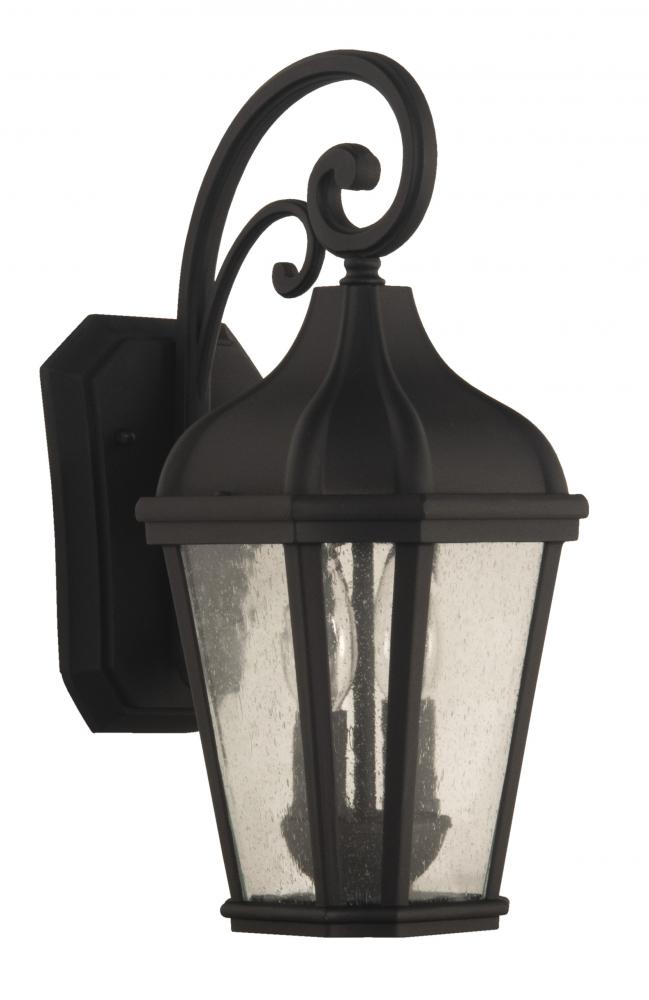 Briarwick 2 Light Medium Outdoor Wall Lantern in Textured Black