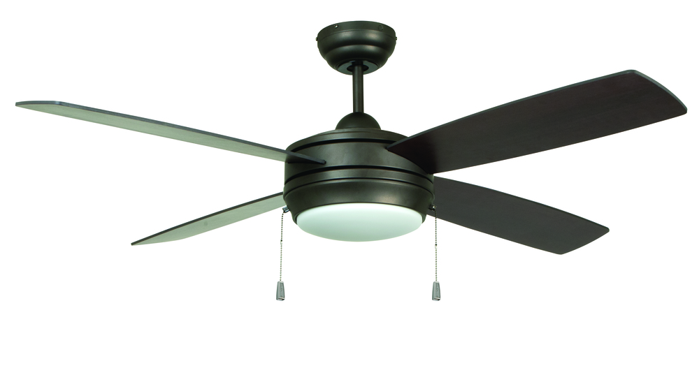Laval 52" Ceiling Fan with Blades and Light in Espresso